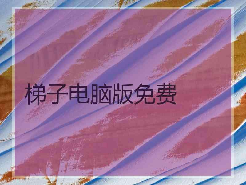 梯子电脑版免费