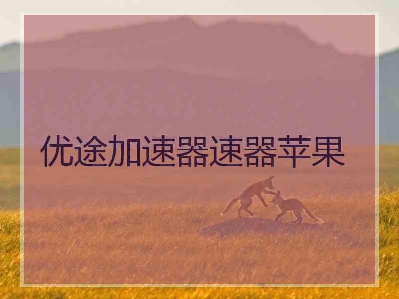 优途加速器速器苹果