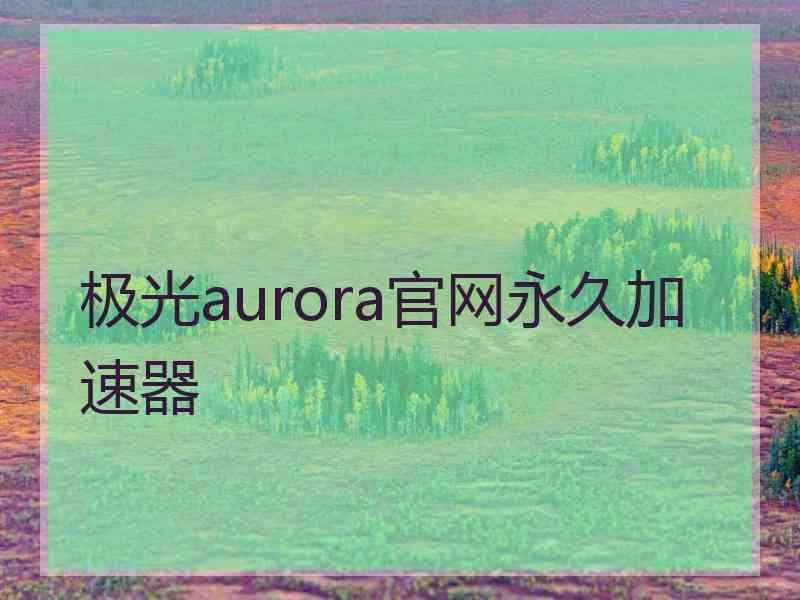 极光aurora官网永久加速器