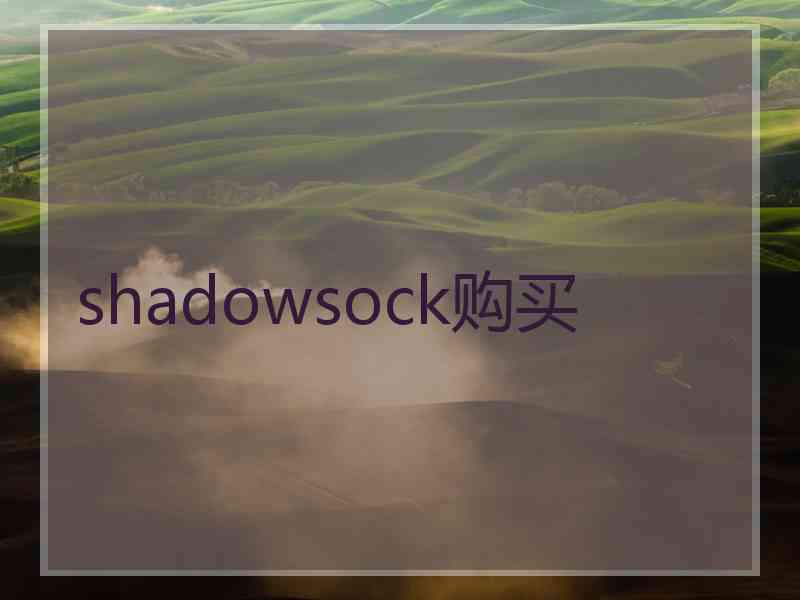 shadowsock购买