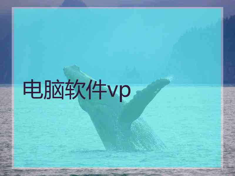 电脑软件vp