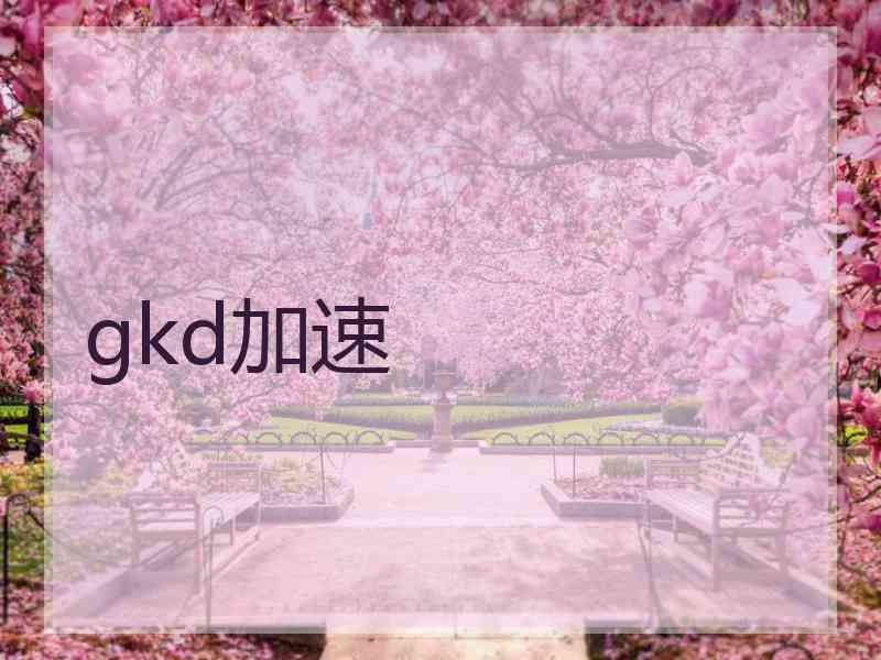gkd加速